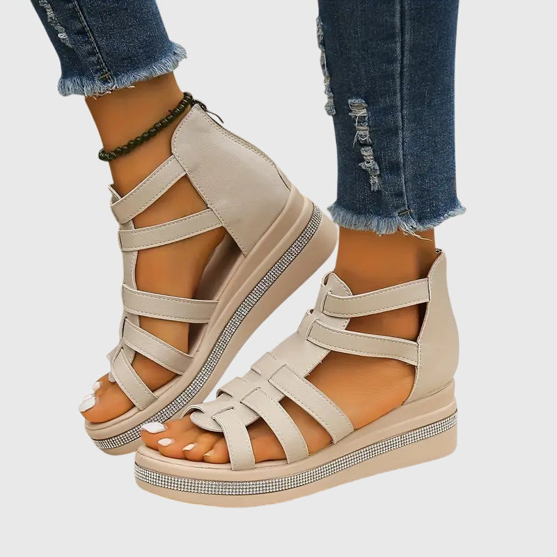 CHLOE - Elegant Wedge Sandals