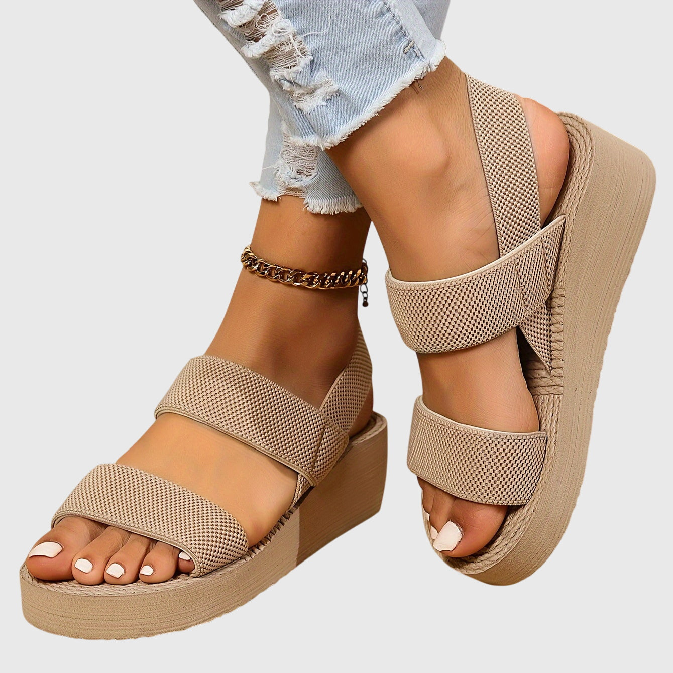 Bethy - Stylish Wedge Sandals