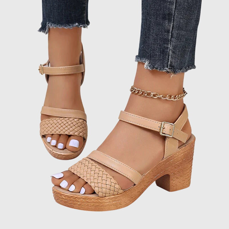 Shira™ - Woven Platform Sandals