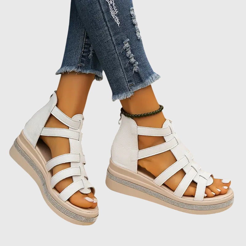 CHLOE - Elegant Wedge Sandals
