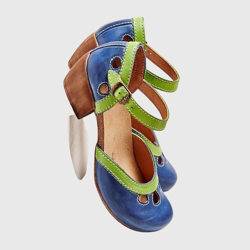 ALICE - Orthopedic sandals with low heels