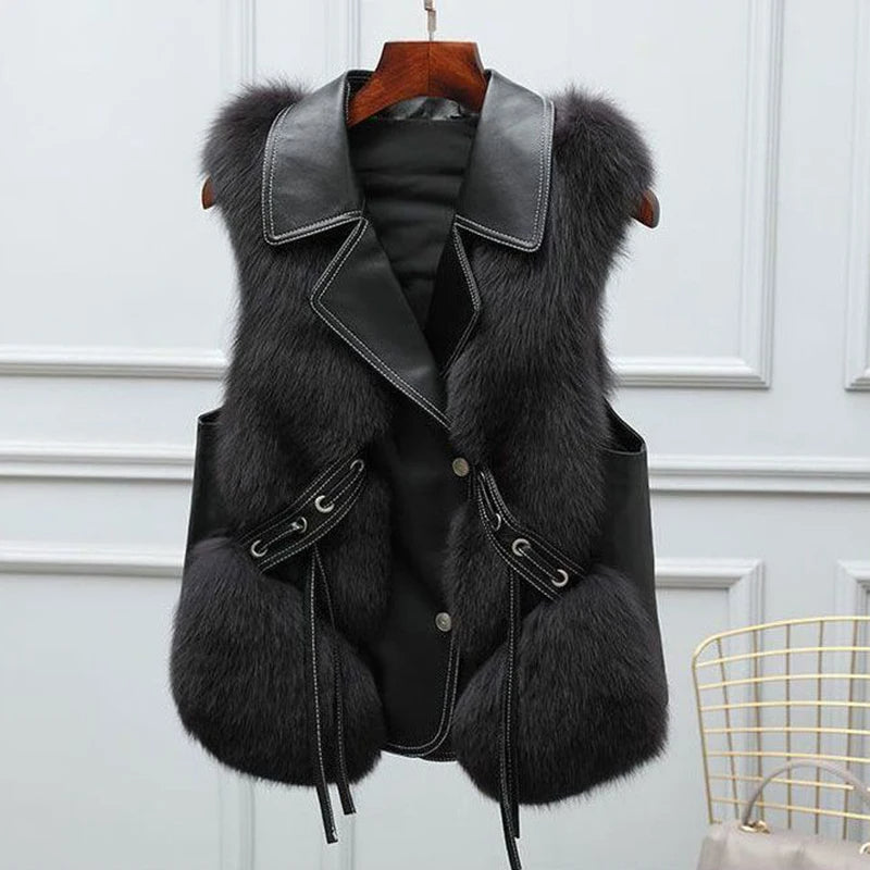 MFLLondon™| Empress Faux Fur Gilet