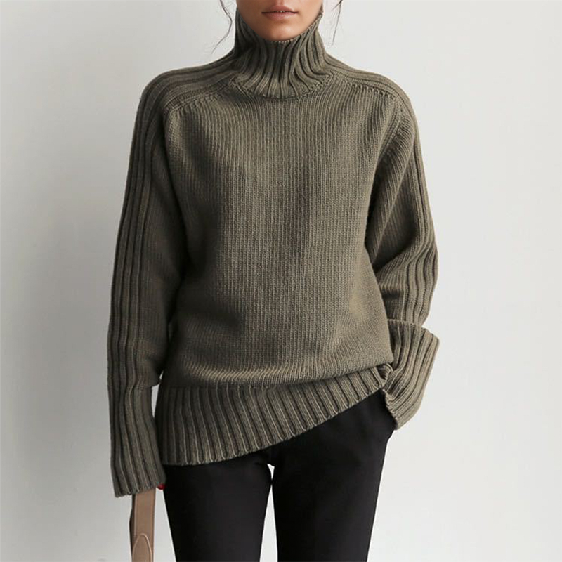 Karla | Scandinavian Classic Knit Sweater