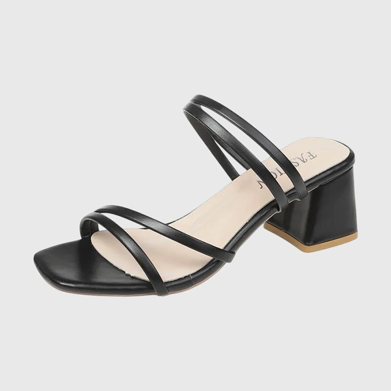 Pamela™ - Strappy Block Heel Sandals