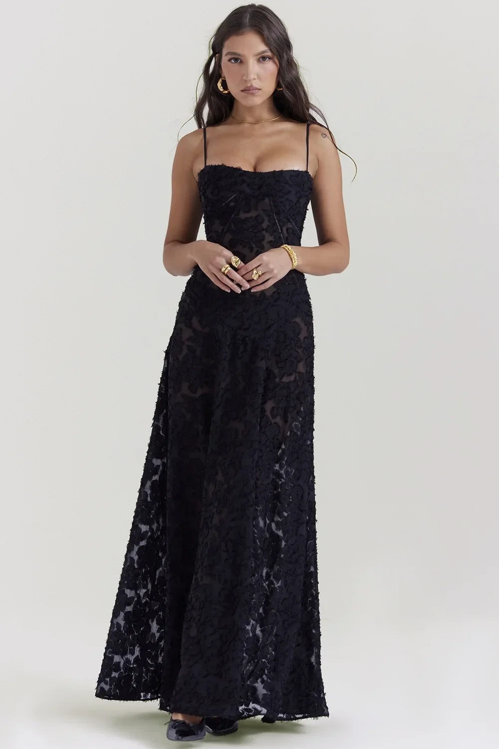 MFLLondon™ | Ethereal Blossom Gown Dress
