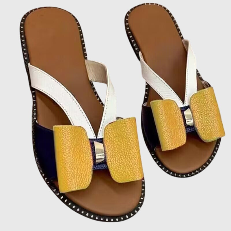 Amora™ - Bow-Kissed Strappy Sandals