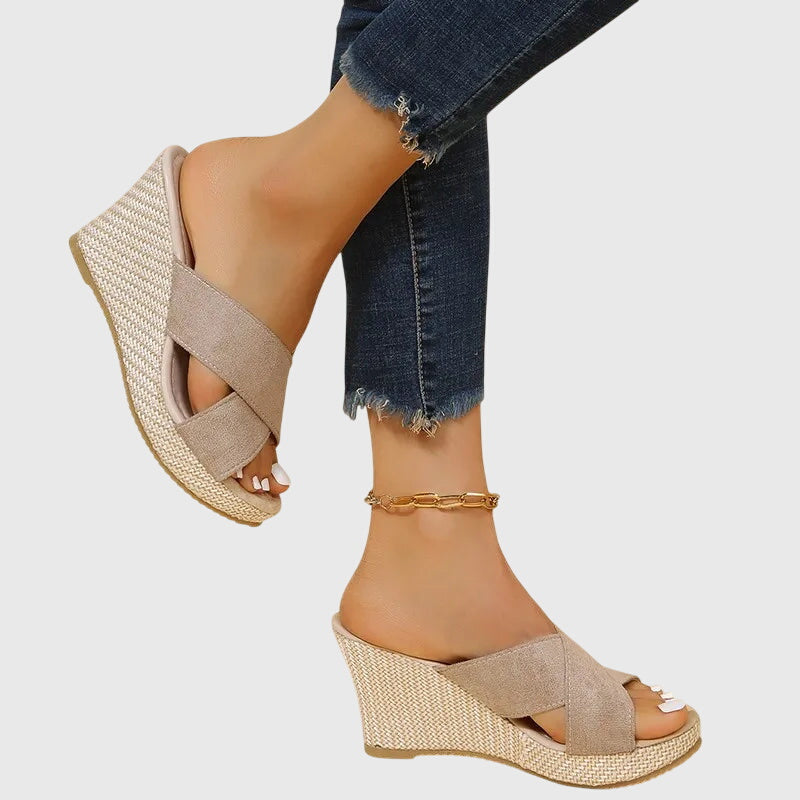 Jevie - Chic Wedge Sandals