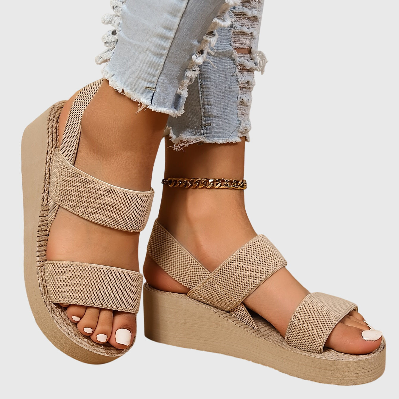 Bethy - Stylish Wedge Sandals