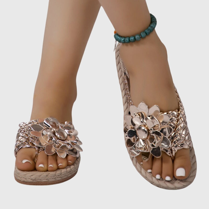 Sadie™ - Vibrant Bloom Sandals