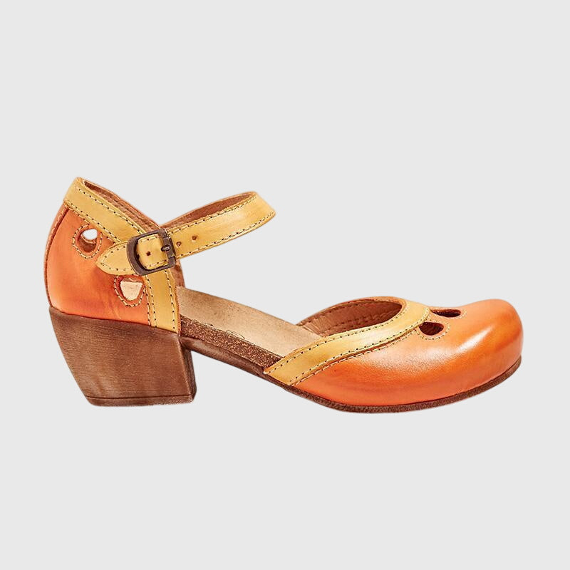 ALICE - Orthopedic sandals with low heels