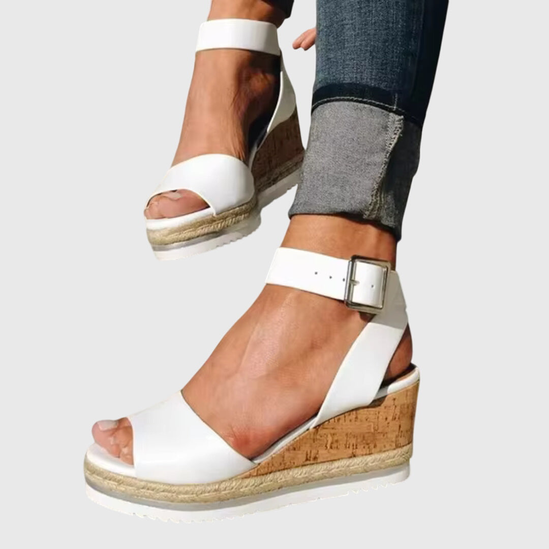 Cassandra - Stylish Wedge Sandals