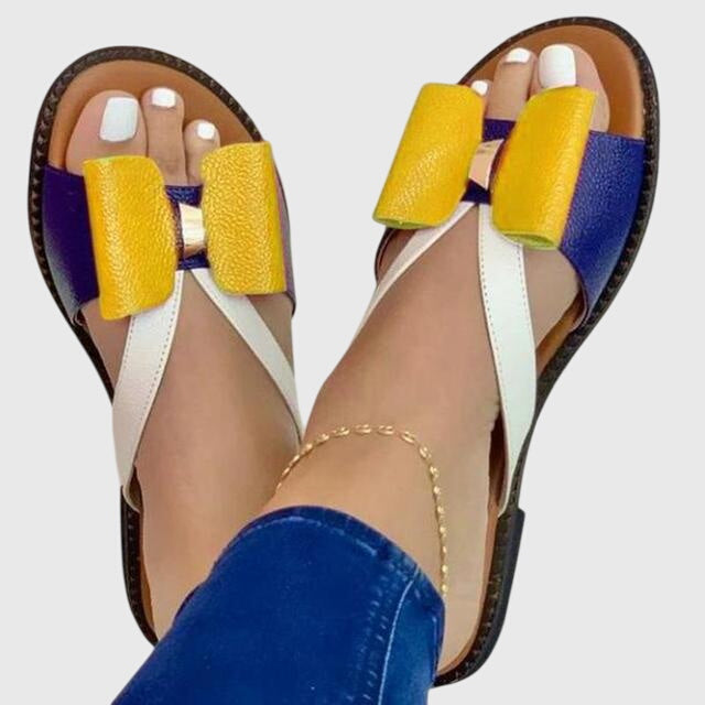 Amora™ - Bow-Kissed Strappy Sandals