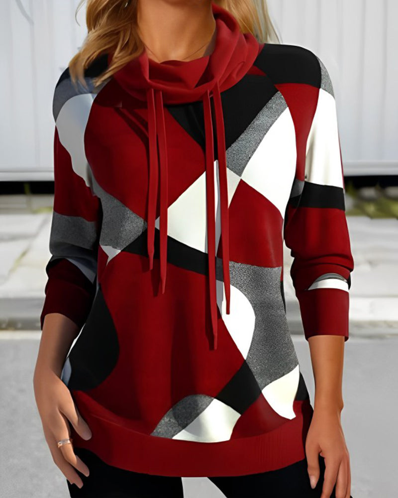 Clara | Stylish Colour Block Hoodie