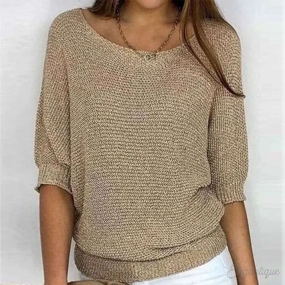 Isabella | Elegant Oversized Knitted Sweater